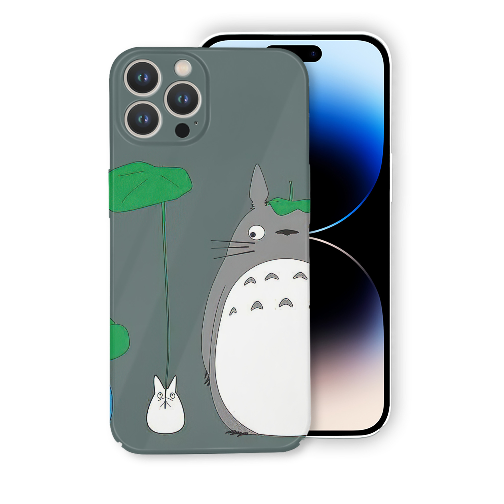 （画像用） となりのトトロ 草壁メイ 草壁サツキ My Neighbor Totoro Satsuki Kusakabe Mei Kusakabe 【iPhone 14シリーズ対応】ハードケース